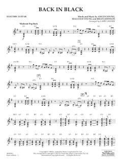 Back in Black von ACDC (Download) 