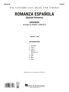 Romanza Espanola (Download) 