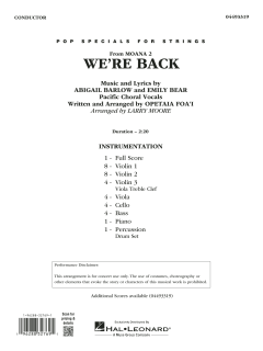 We're Back von Abigail Barlow (Download) 