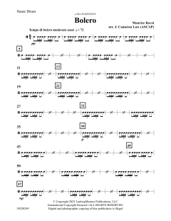 Bolero von Maurice Ravel (Download) 