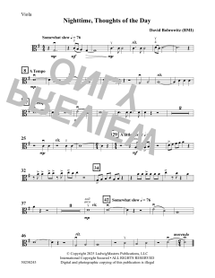 Nighttime, Thoughts of the Day (Download) 