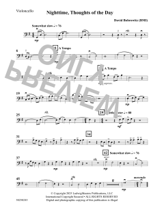 Nighttime, Thoughts of the Day (Download) 