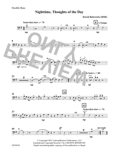 Nighttime, Thoughts of the Day (Download) 