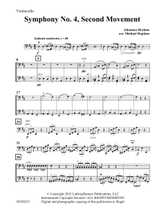 Symphony No. 4, Second Movement von Johannes Brahms (Download) 