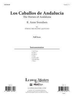 Los Caballos de Andalucia: The Horses of Andalusia (Download) 