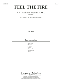 Feel the Fire von Catherine McMichael (Download) 