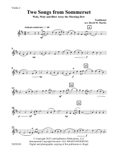 Two Songs from Sommerset (Download) 