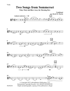 Two Songs from Sommerset (Download) 
