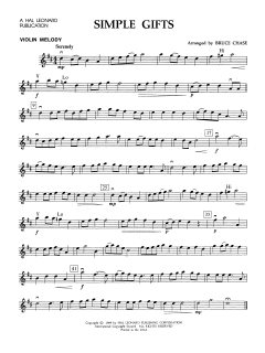 Simple Gifts von Bill Chase (Download) 