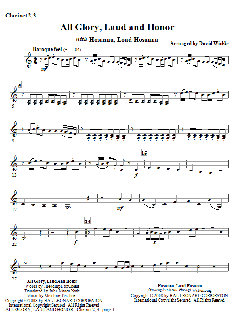 All Glory, Laud, And Honor von Melchior Teschner (Download) 