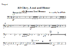 All Glory, Laud, And Honor von Melchior Teschner (Download) 