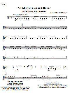 All Glory, Laud, And Honor von Melchior Teschner (Download) 