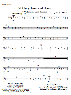 All Glory, Laud, And Honor von Melchior Teschner (Download) 