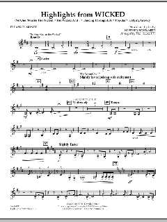 Highlights from Wicked von Stephen L. Schwartz (Download) 