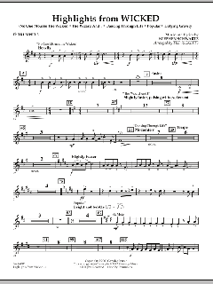 Highlights from Wicked von Stephen L. Schwartz (Download) 