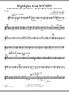 Highlights from Wicked von Stephen L. Schwartz (Download) 