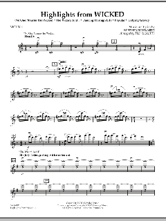Highlights from Wicked von Stephen L. Schwartz (Download) 