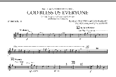 God Bless Us Everyone von Glen Ballard (Download) 