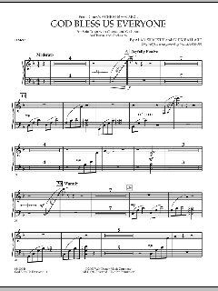 God Bless Us Everyone von Glen Ballard (Download) 