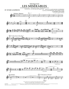 Selections from Les Misérables von Claude-Michel Schönberg (Download) 