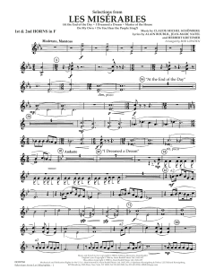 Selections from Les Misérables von Claude-Michel Schönberg (Download) 