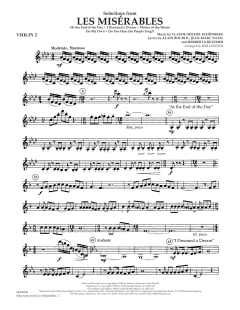 Selections from Les Misérables von Claude-Michel Schönberg (Download) 