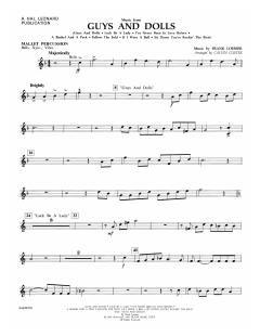 Music from Guys and Dolls von Frank Loesser (Download) 