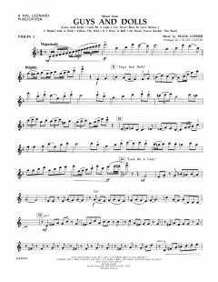 Music from Guys and Dolls von Frank Loesser (Download) 