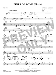 The Pines of Rome (Finale) von Ottorino Respighi (Download) 