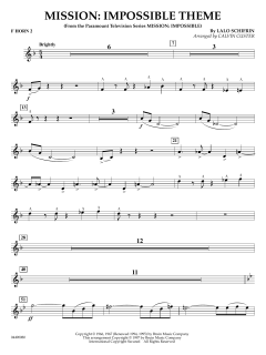 Mission: Impossible Theme von Lalo Schifrin (Download) 