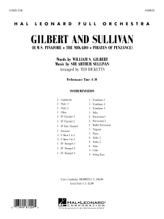 Gilbert and Sullivan von Arthur Seymour Sullivan (Download) 