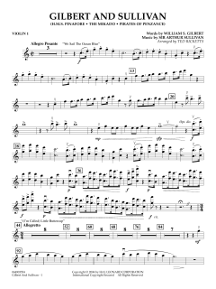 Gilbert and Sullivan von Arthur Seymour Sullivan (Download) 