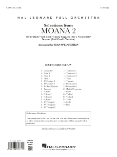 Selections from Moana 2 von Opetaia Foa'i (Download) 