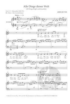 Geistliche Chorgesänge von John Rutter 