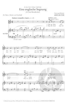 Geistliche Chorgesänge von John Rutter 