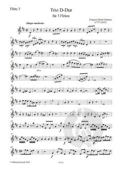 Trio D-Dur von François-René Gebauer 
