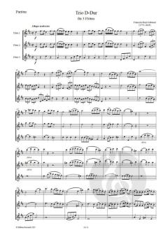 Trio D-Dur von François-René Gebauer 