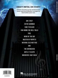 Metallica for Piano Solo 