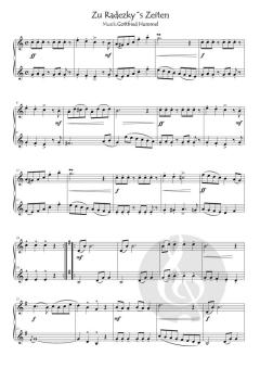 Die netten Klarinetten mit netten Duetten von Gottfried Hummel 