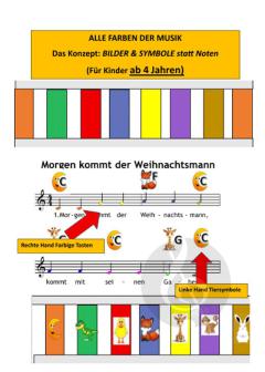 Kunterbunte Weihnachtslieder von Gottfried Hummel 