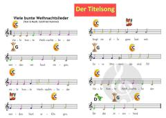 Kunterbunte Weihnachtslieder von Gottfried Hummel 