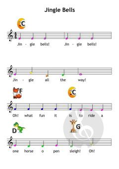 Kunterbunte Weihnachtslieder von Gottfried Hummel 