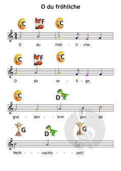 Kunterbunte Weihnachtslieder von Gottfried Hummel 