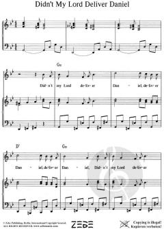 Didn't My Lord Deliver Daniel von Jeff Guillen (Download) 