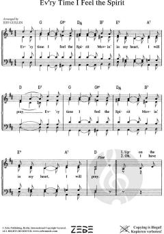 Ev'ry Time I Feel the Spirit von Jeff Guillen (Download) 