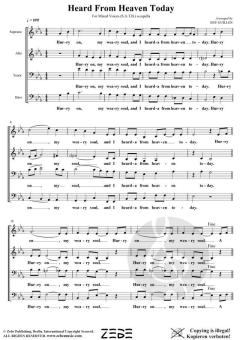 Heard From Heaven Today von Jeff Guillen (Download) 
