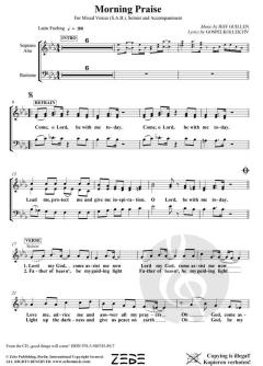Morning Praise - Come, O Lord, Be With Me Today von Jeff Guillen (Download) 
