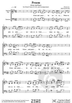 Proem - Grace and Peace von Jeff Guillen (Download) 