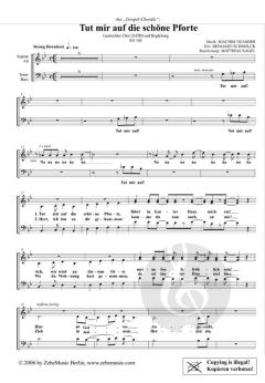 Tut mir auf die schöne Pforte von Matthias Nagel (Download) 