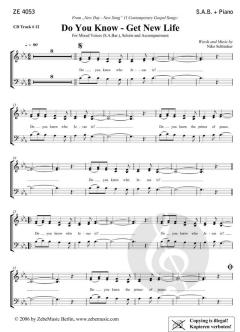 Do You Know - Get New Life von Niko Schlenker (Download) 